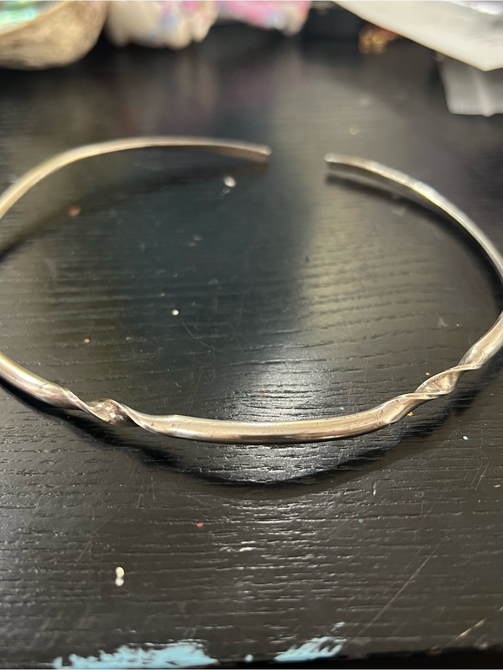 Sterling silver Mex 925 TV-11 necklace choker